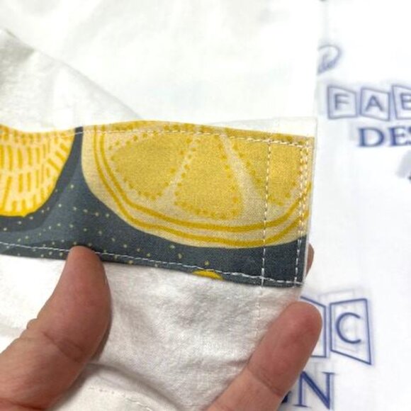 Mid Century Modern vintage lemons tea hand towel flour sack retro kitchen décor - Picture 3 of 6